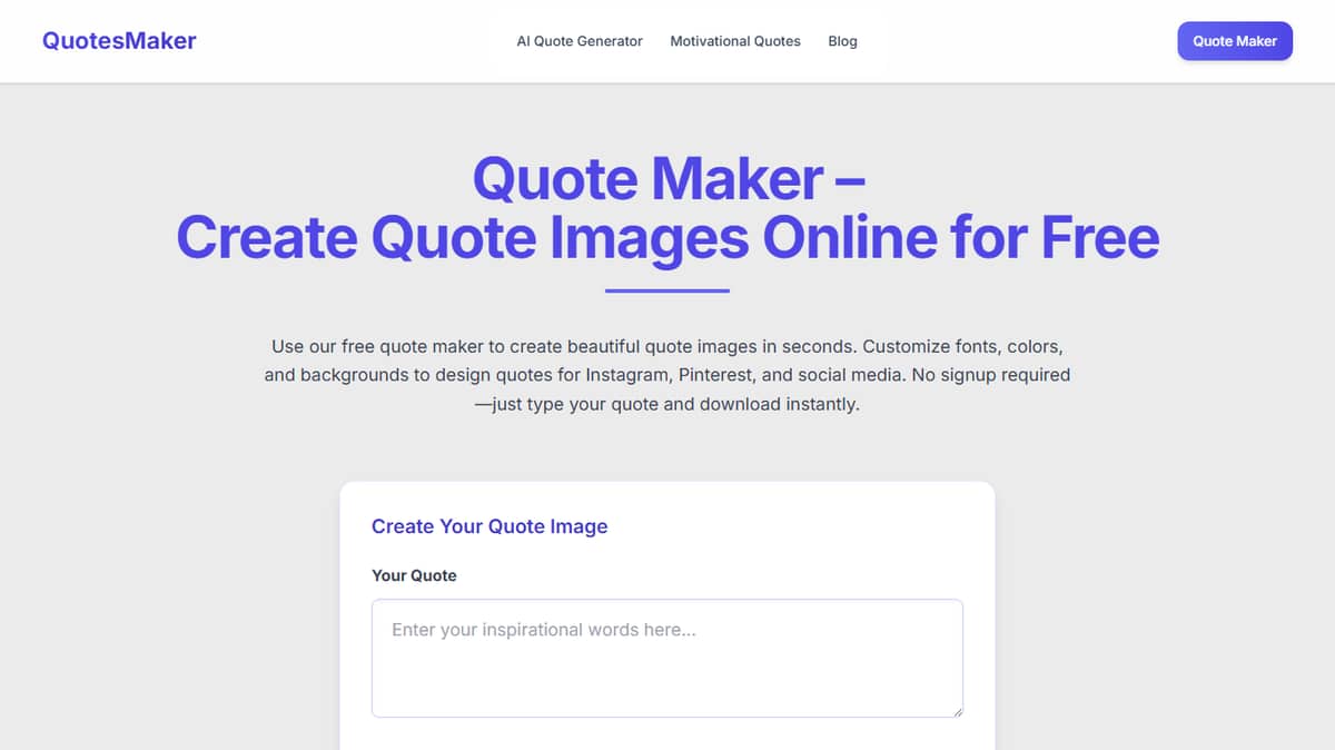 QuotesMaker