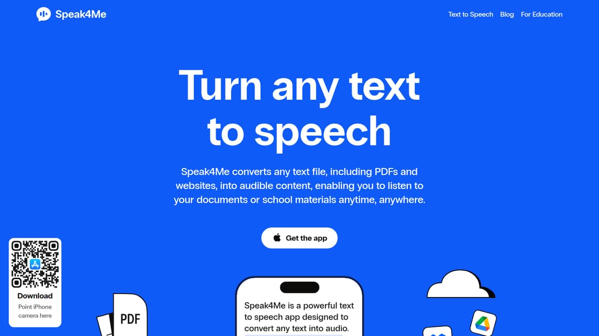 Speak4Me - Text to Speech