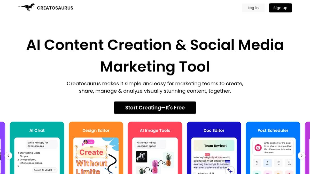 Creatosaurus AI