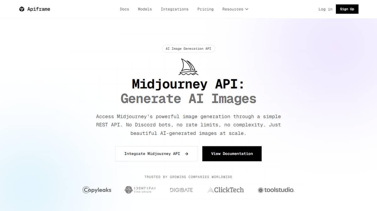 Midjourney API