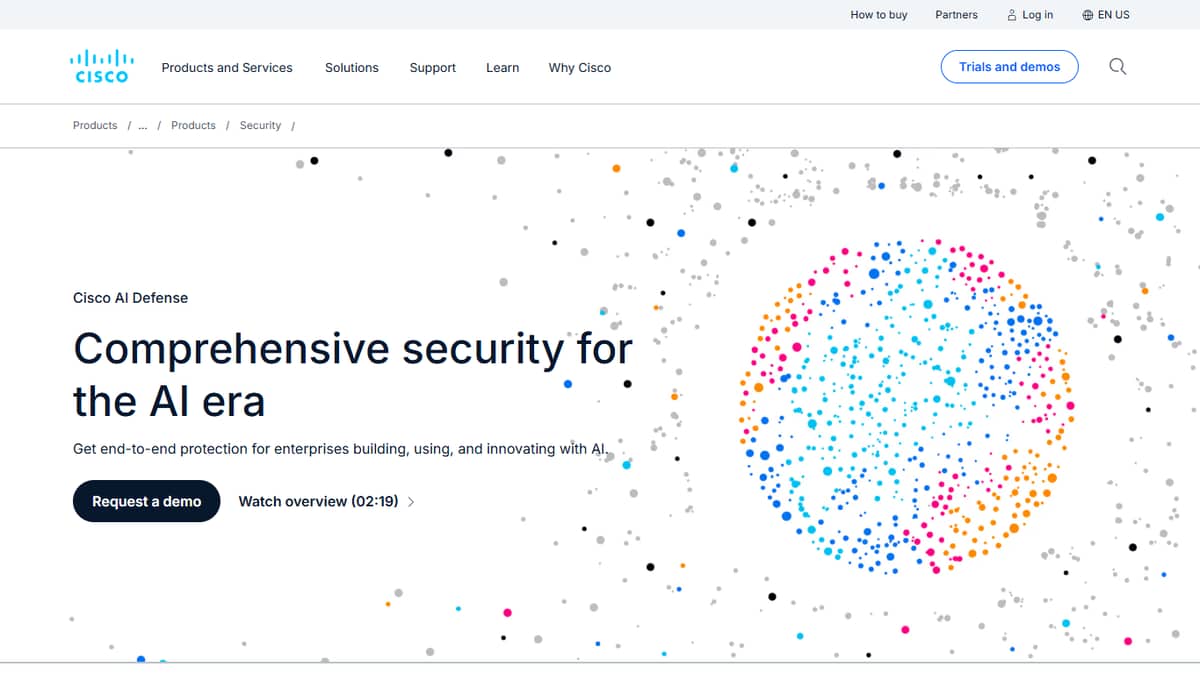 Cisco AI Defense (formerly Robust Intelligence)