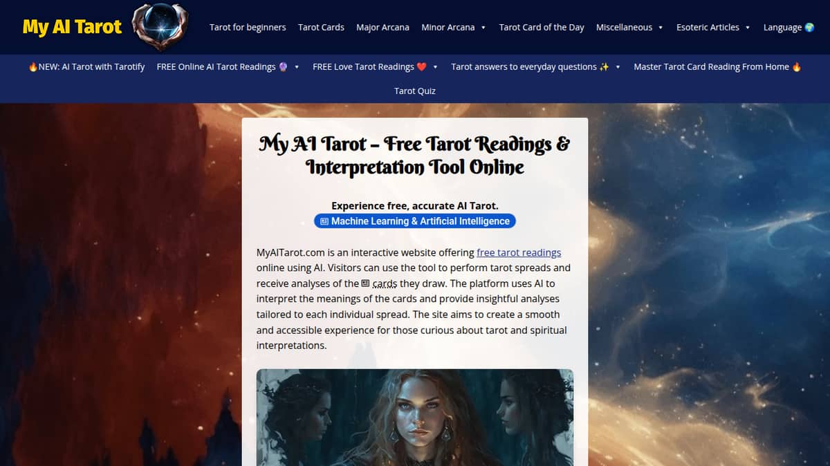 My AI Tarot