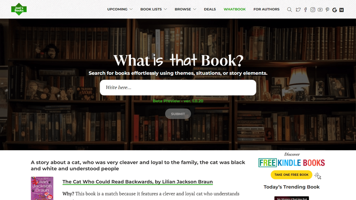 Book Detective (formerly What is that Books?)