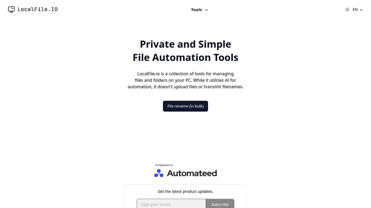 LocalFile.io
