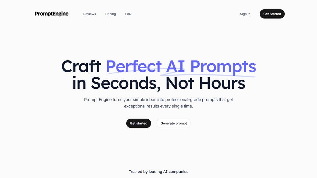 Prompt Engine
