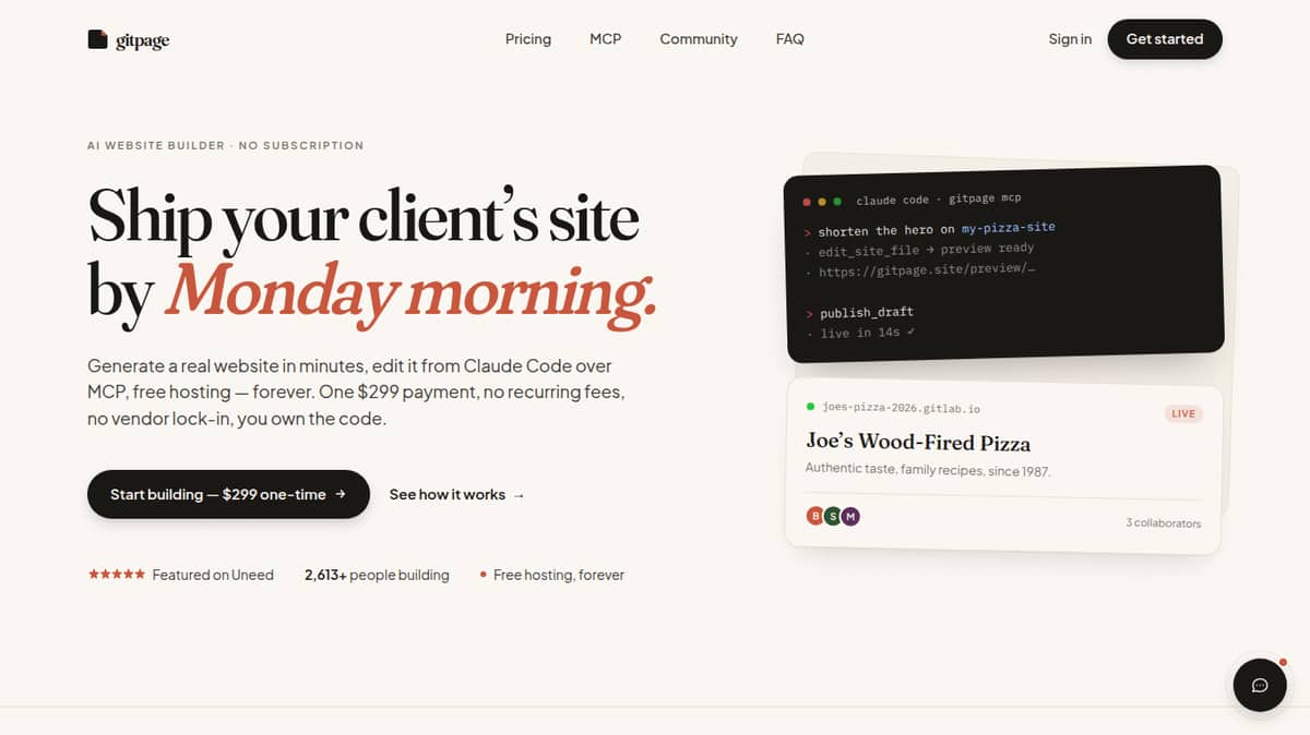 GitPage AI