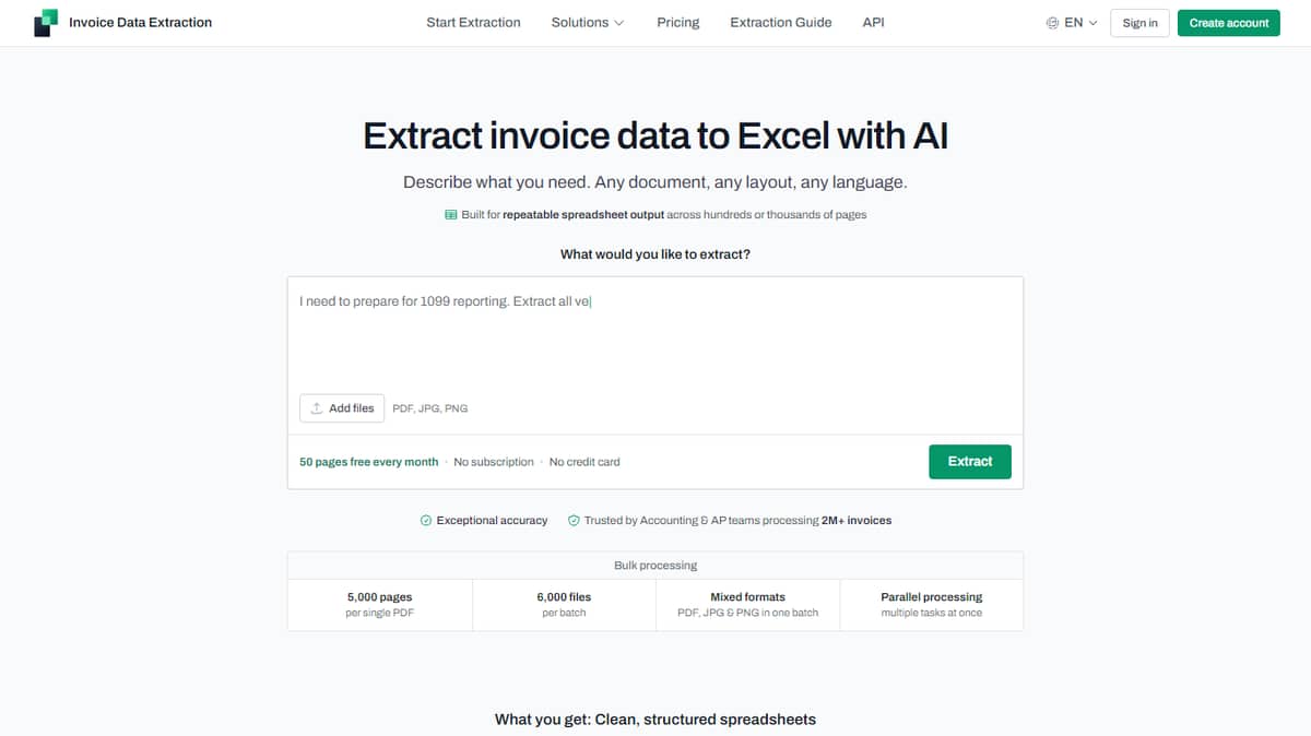 Invoice Data Extraction
