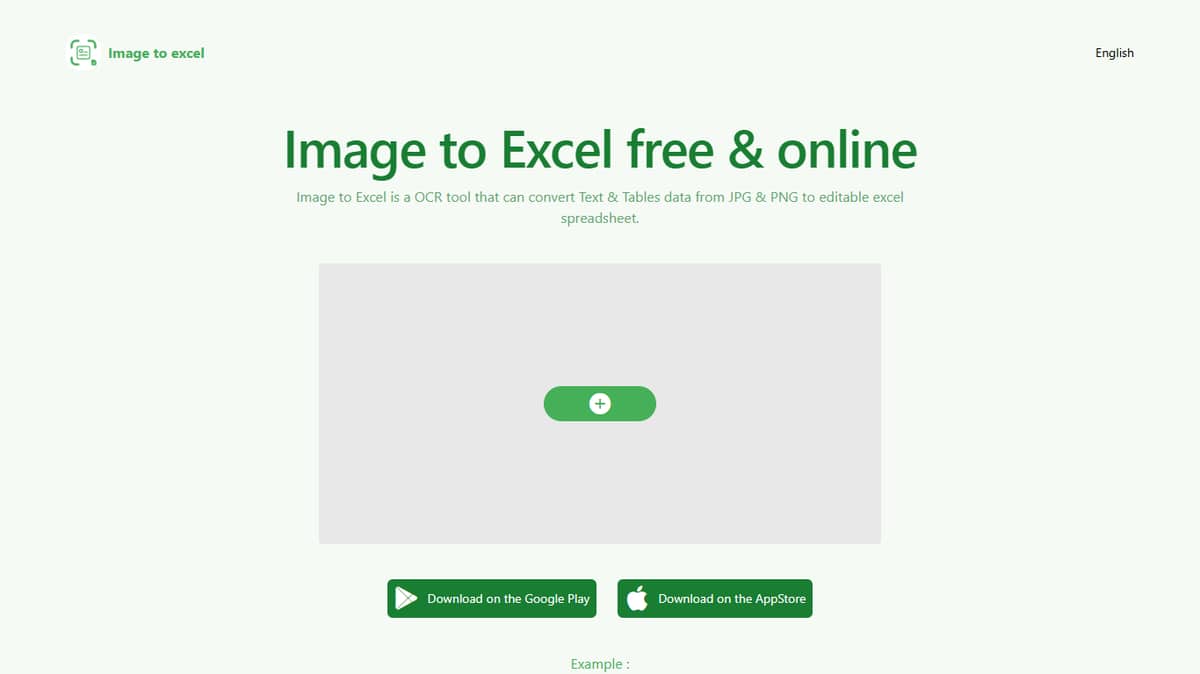 Image to Excel (formerly It Excel)