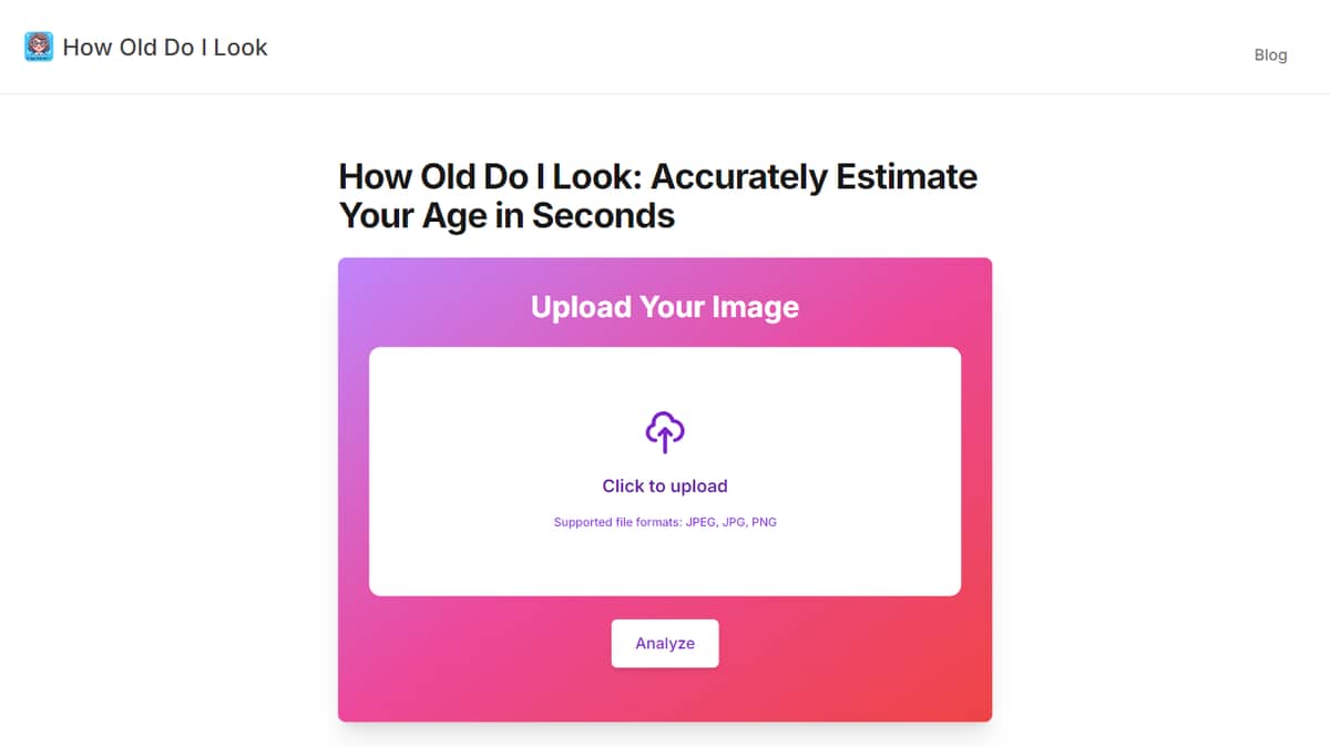 How Old Do I Look