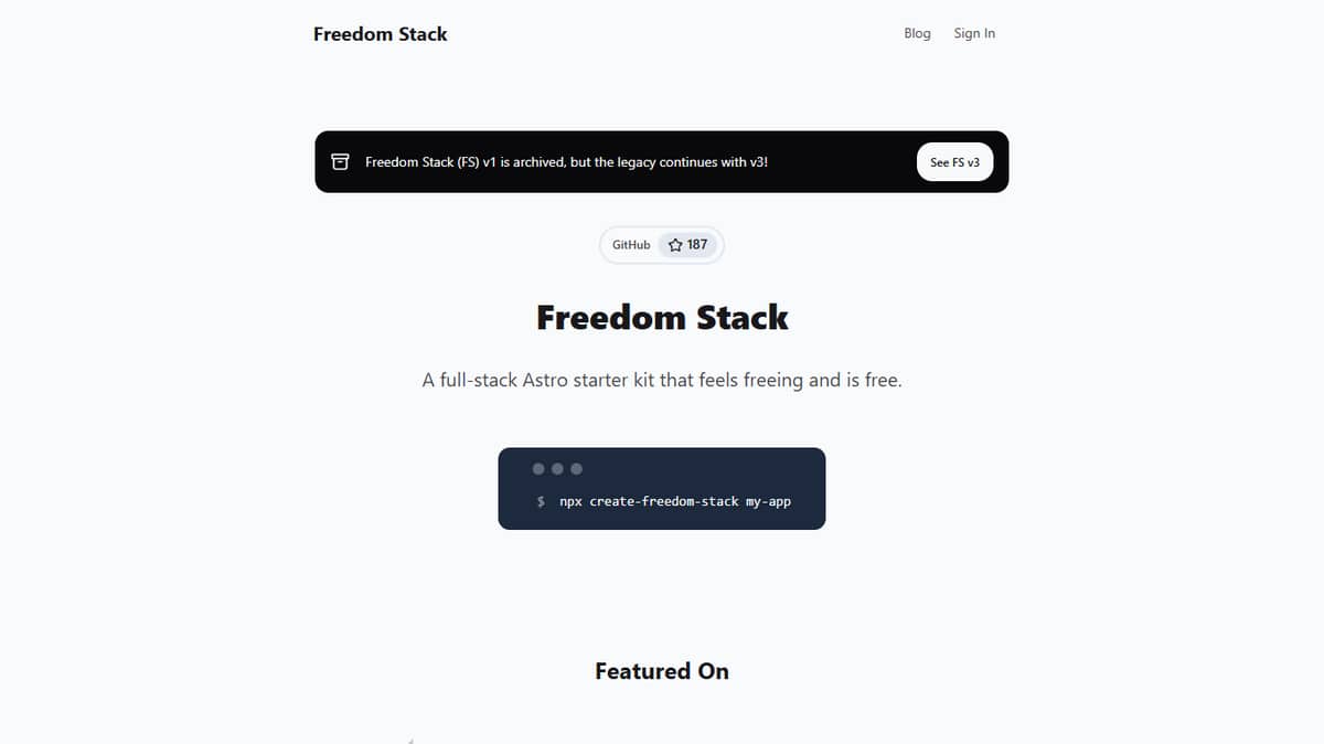 Freedom Stack 