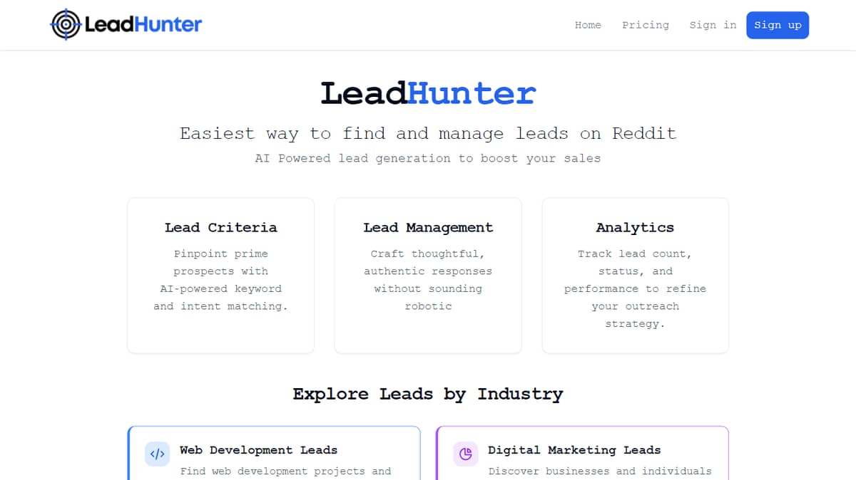 LeadHunter