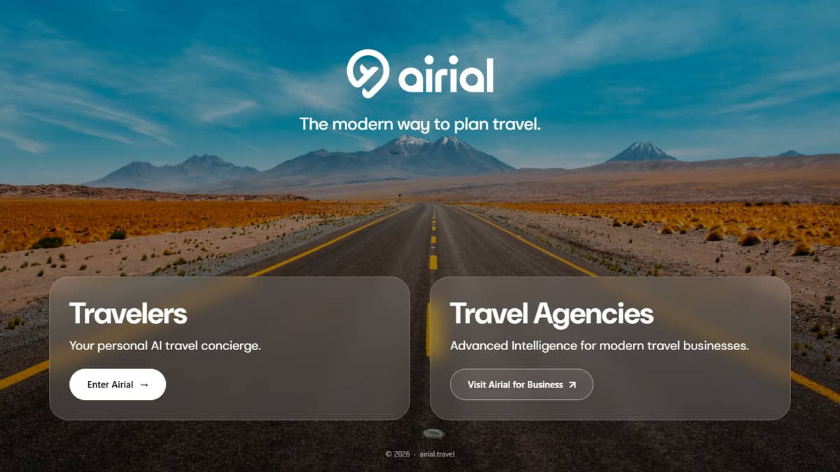 Airial Travel Ai