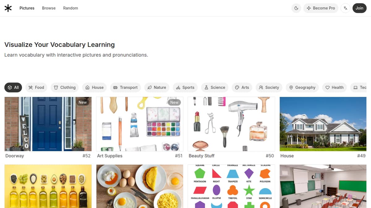 Visual Dictionary