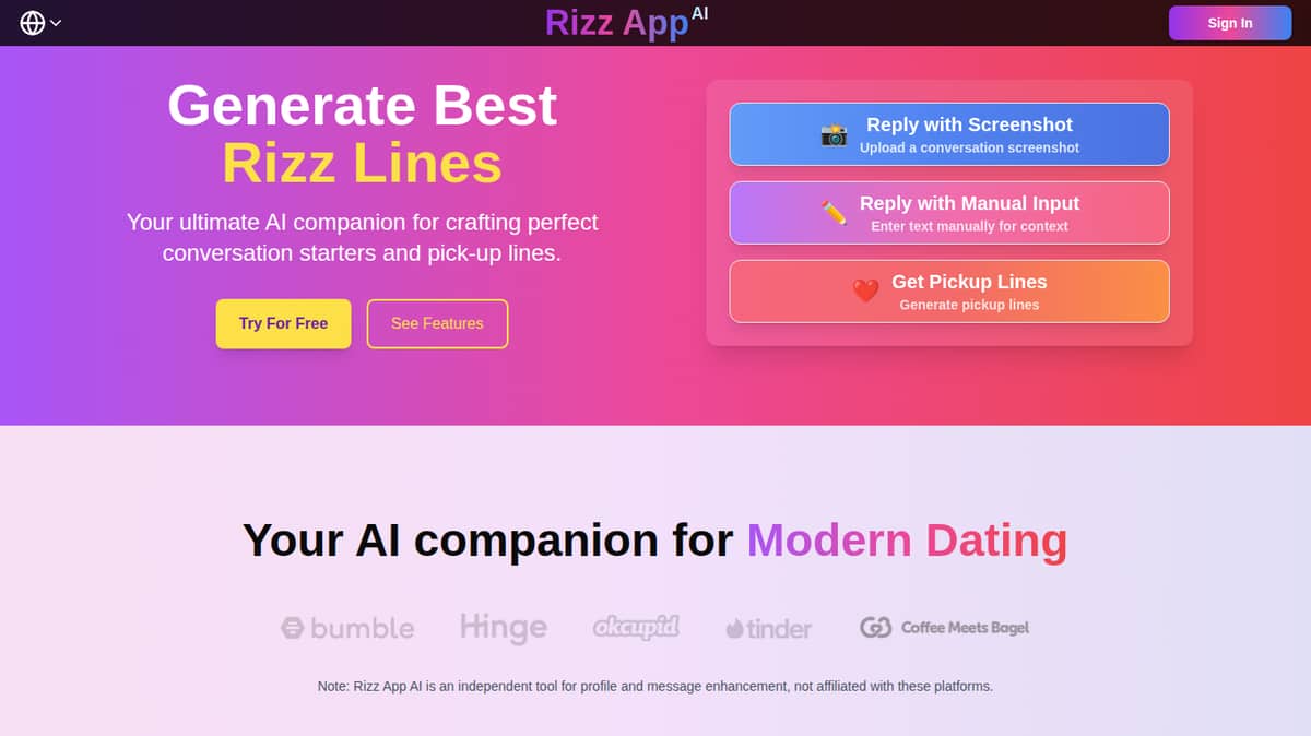 Rizz App AI
