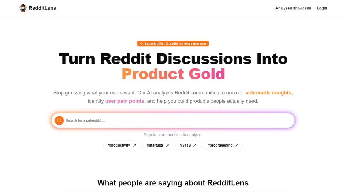 Redditlens