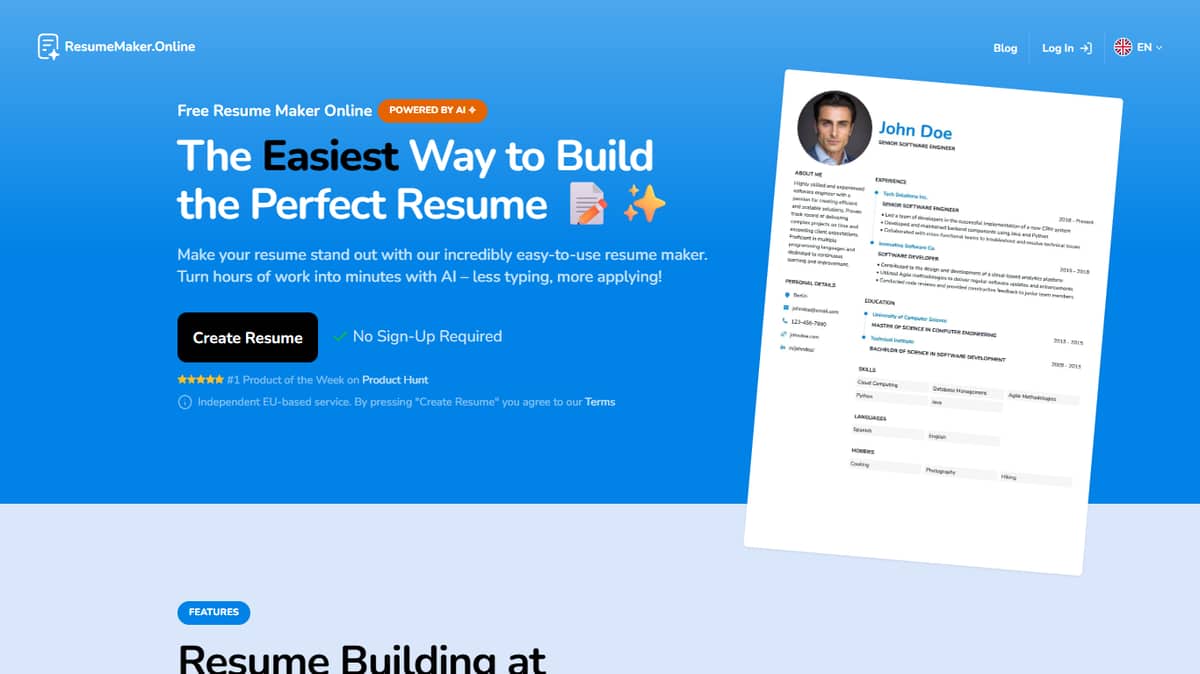 ResumeMaker.Online