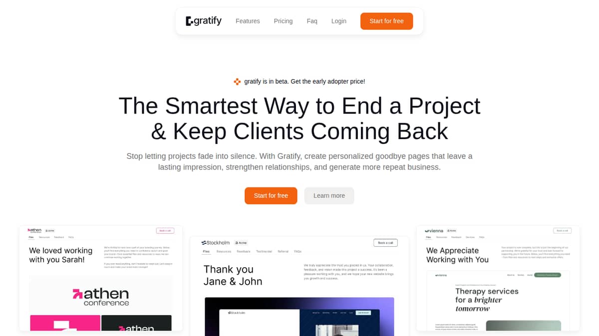 Gratify