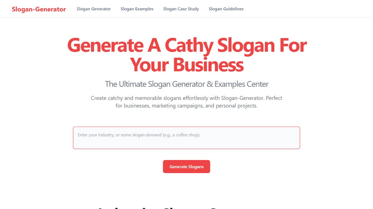 Slogan Generator