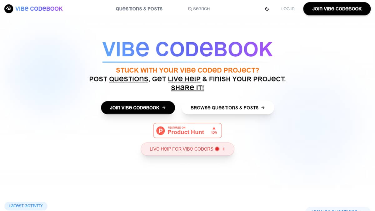 Vibe Codebook