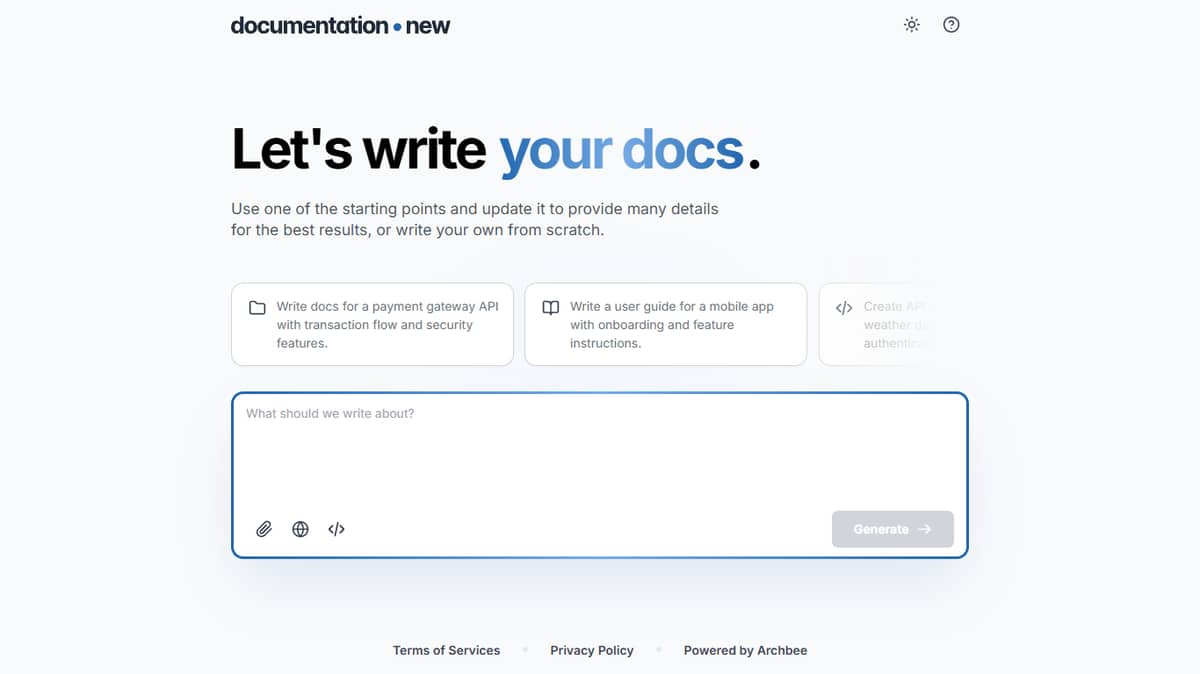WriteDocs