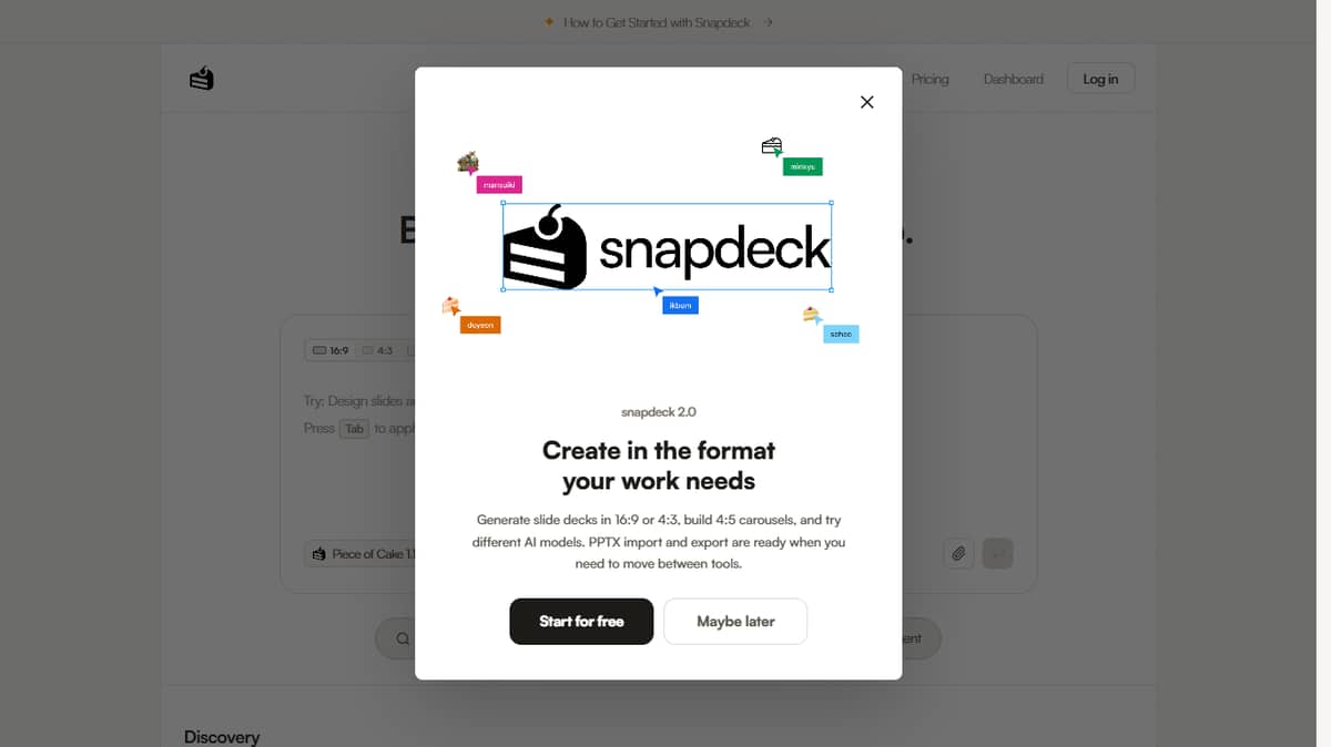 snapdeck