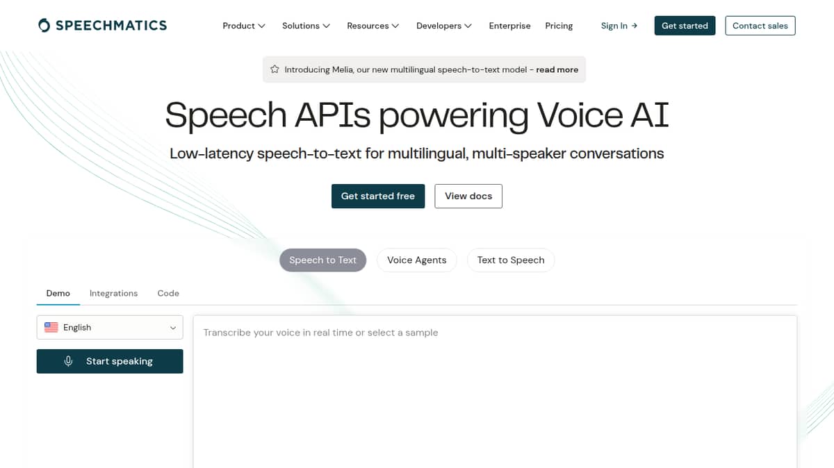 Speechmatics