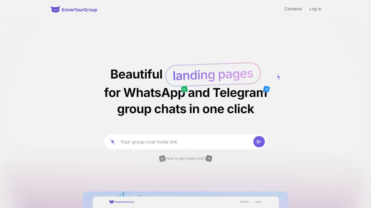 Know Your Group