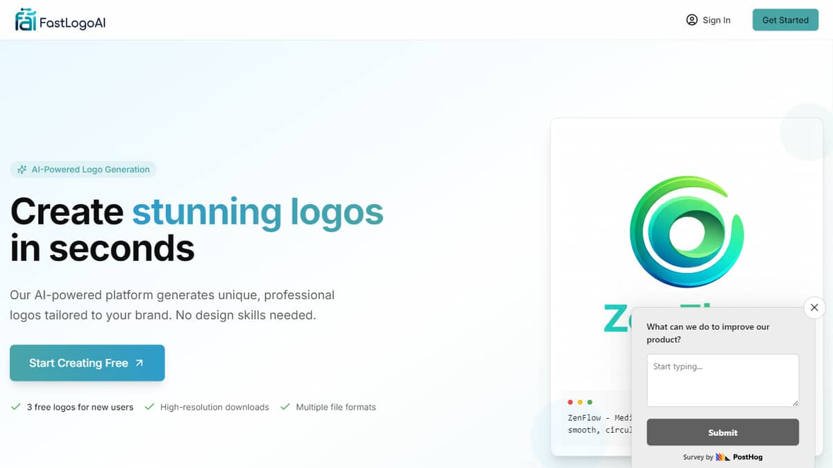 Fast Logo Ai