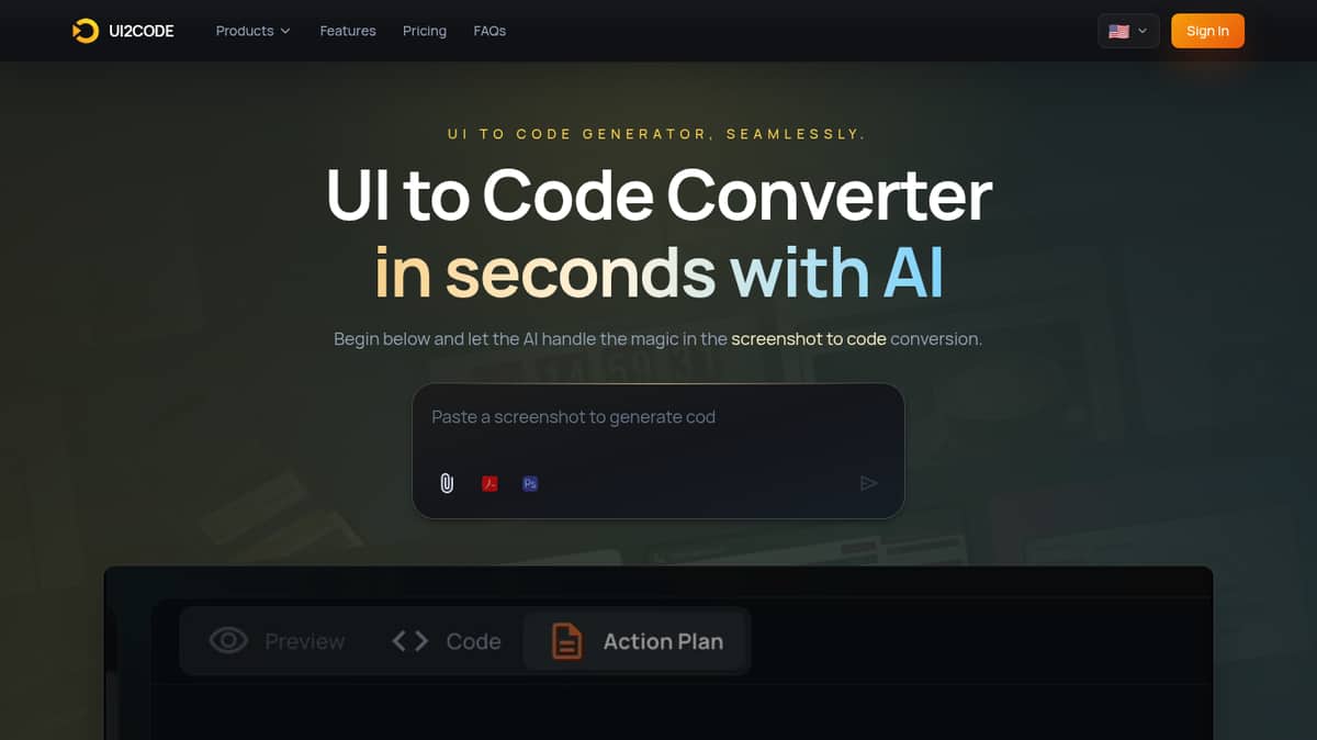 UI to Code