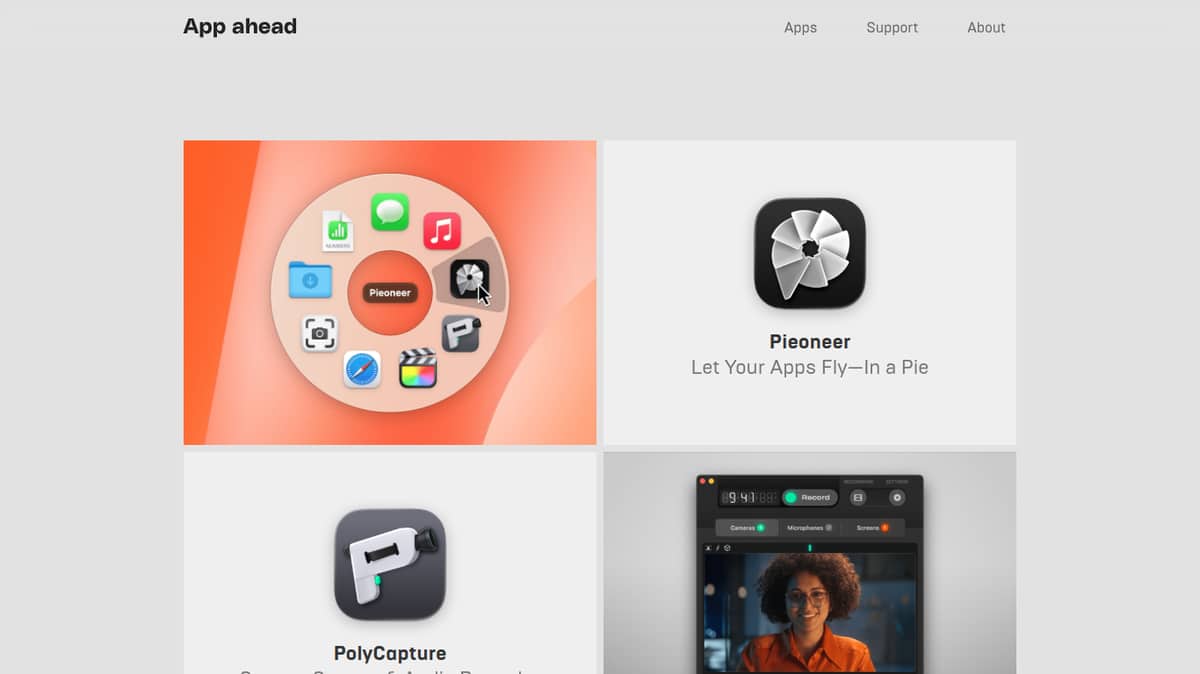 App ahead