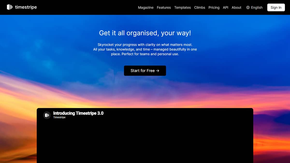Timestripe