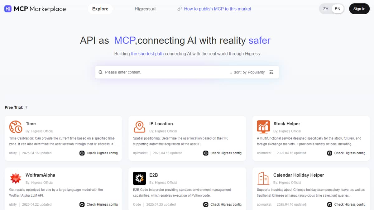 MCP Marketplace