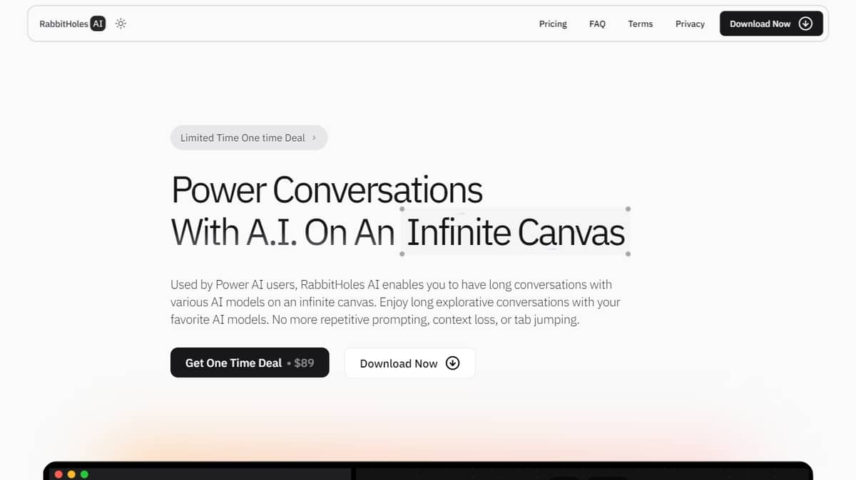 Slashspace (formerly Rabbitholes AI)