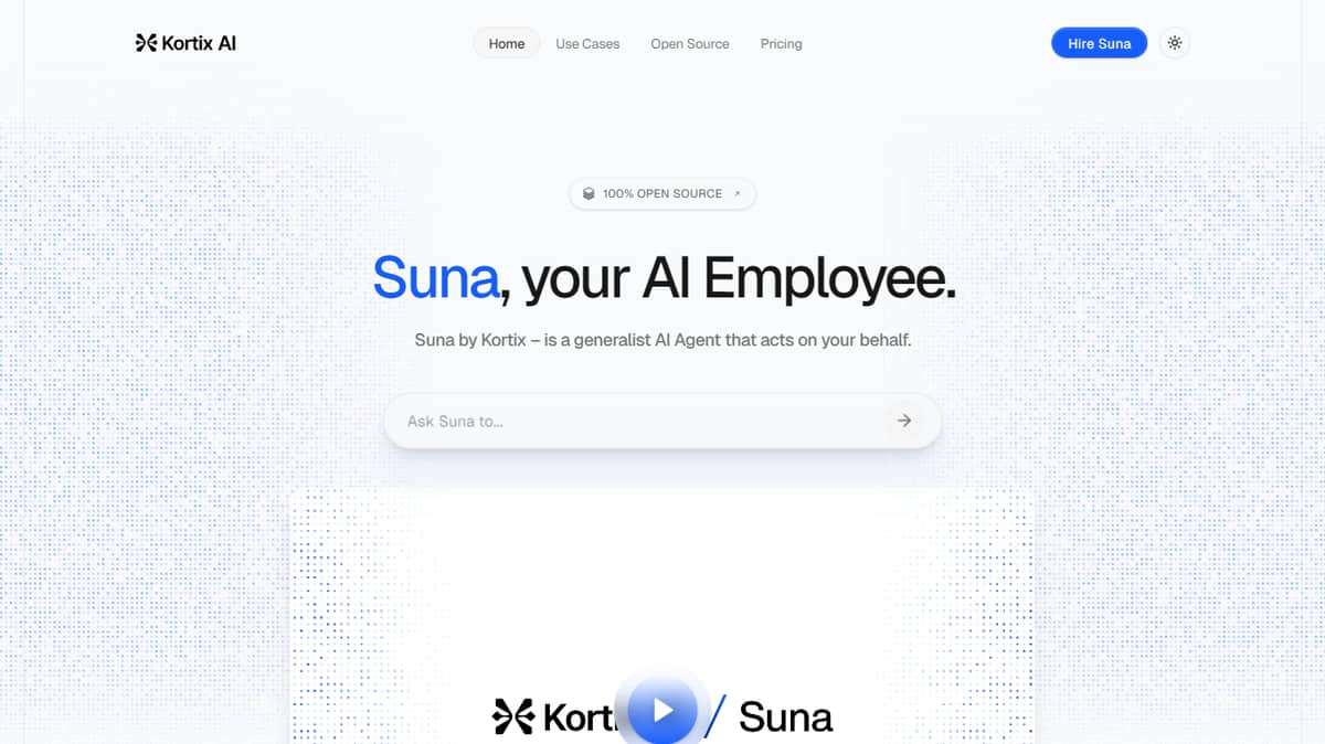 Kortix (formerly Suna)