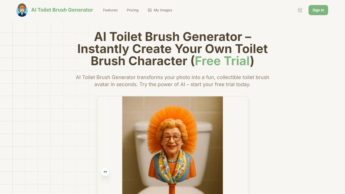 AI Toilet Brush Generator