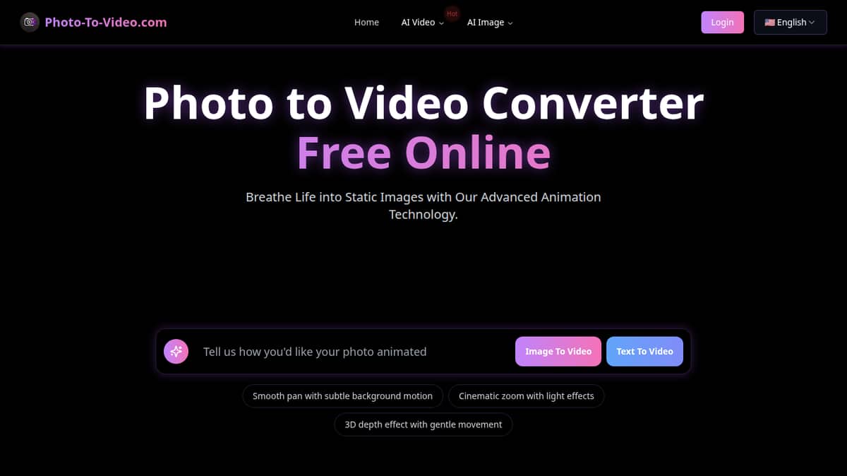 Photo to Video