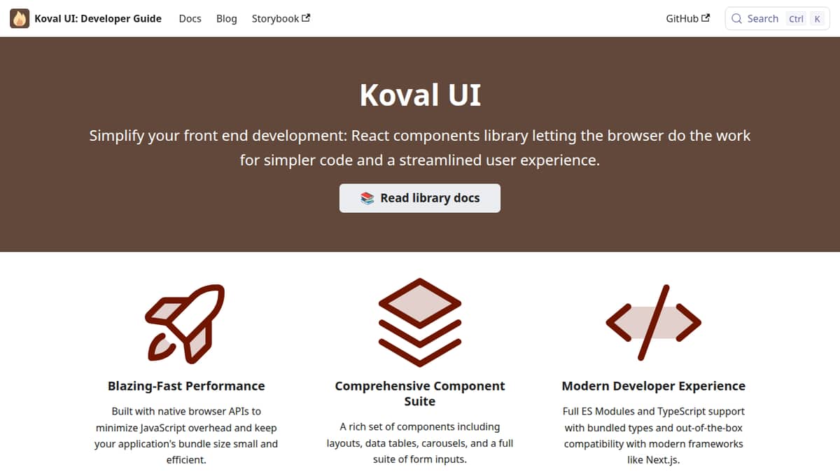 Koval UI