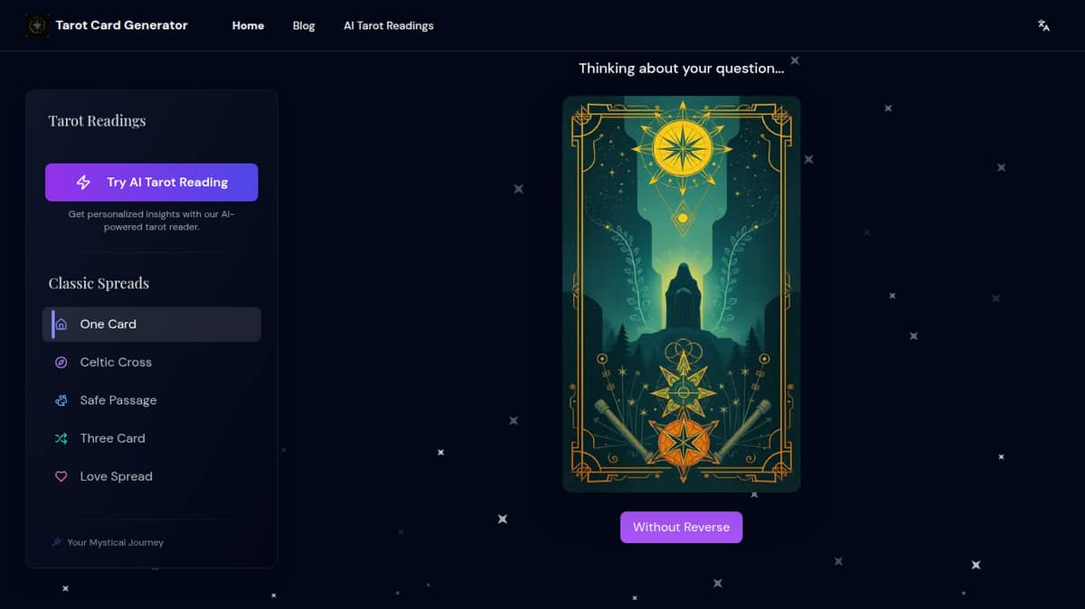 Tarot Card Generator