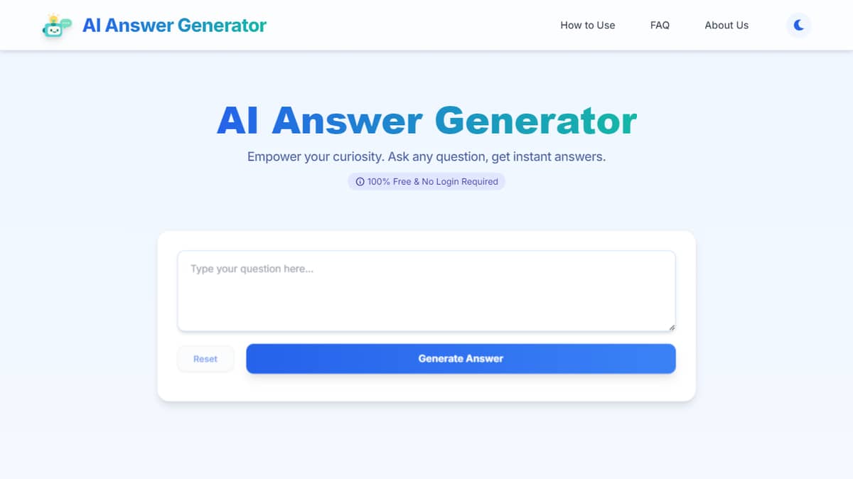 AI Answer Generator