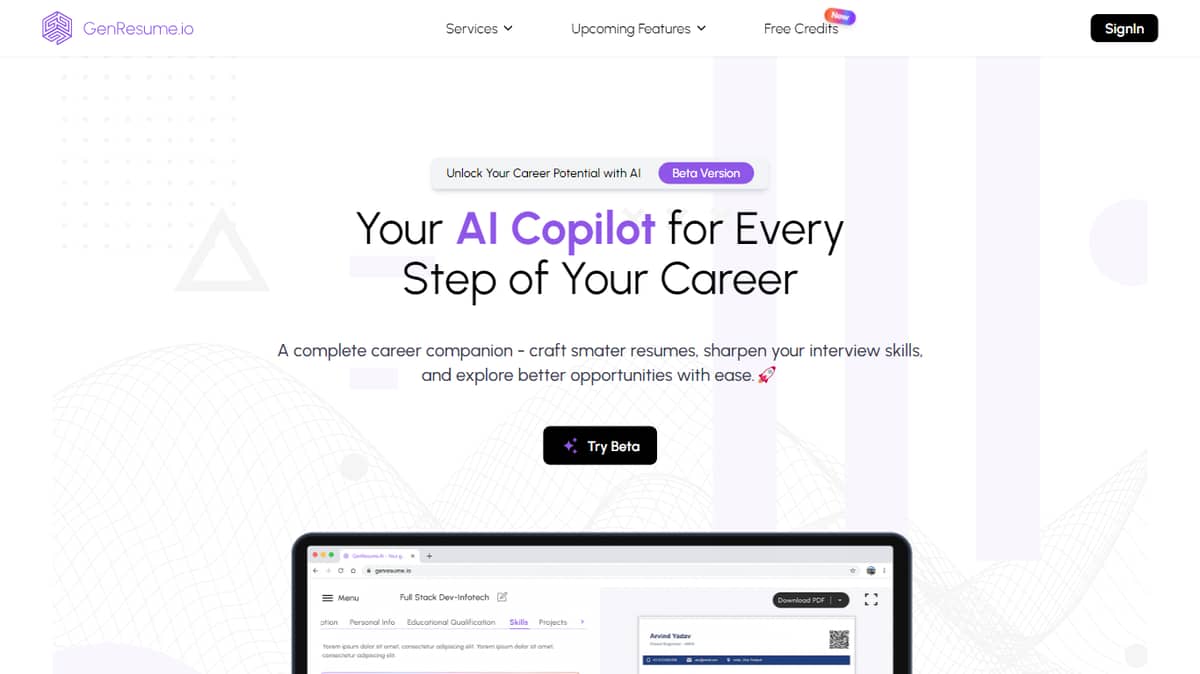 GenResume.io