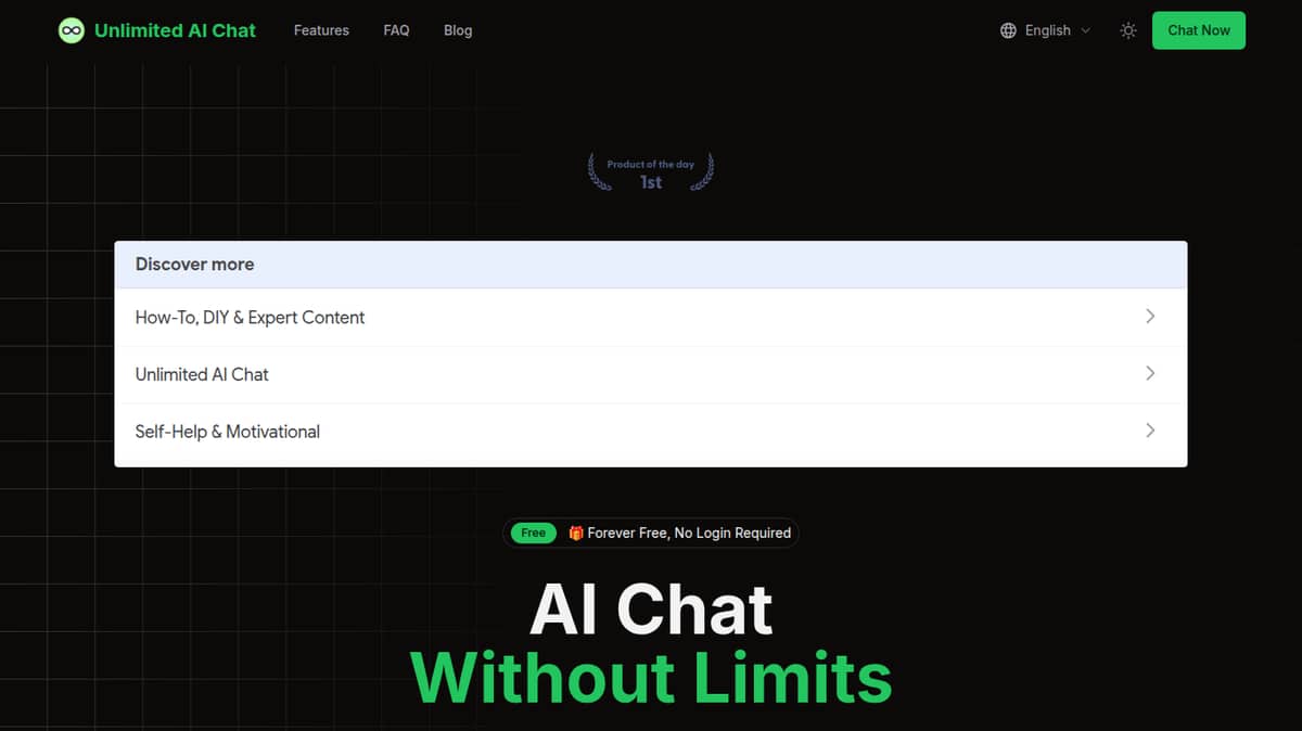 Unlimited AI Chat
