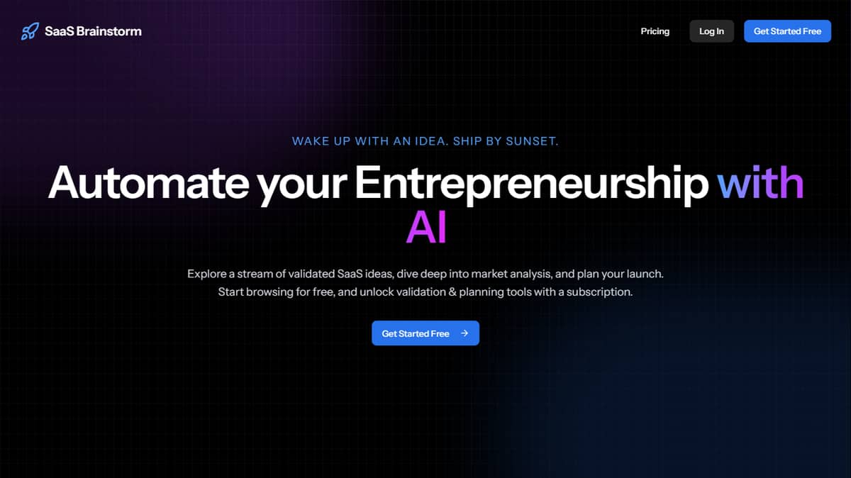 SaaS Brainstorm