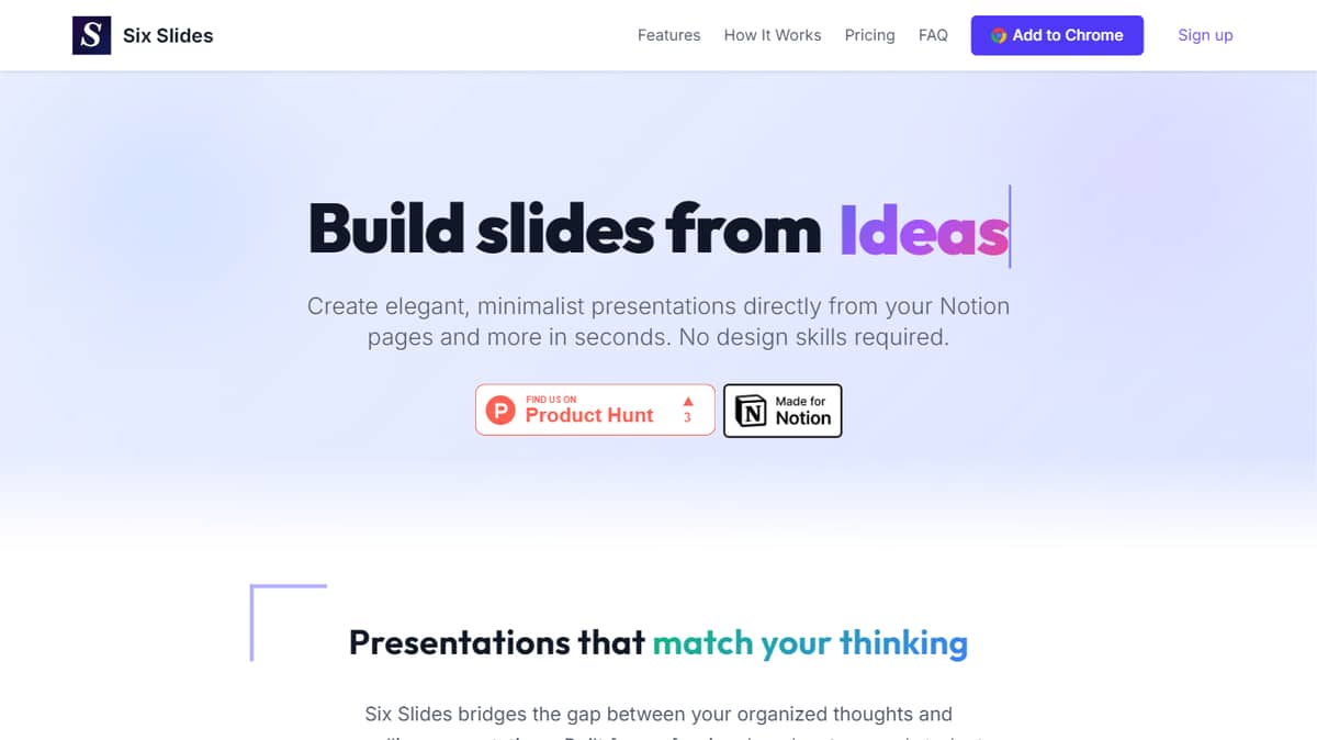 Six Slides