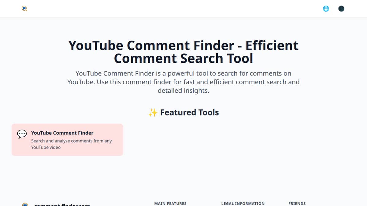 Comment Finder