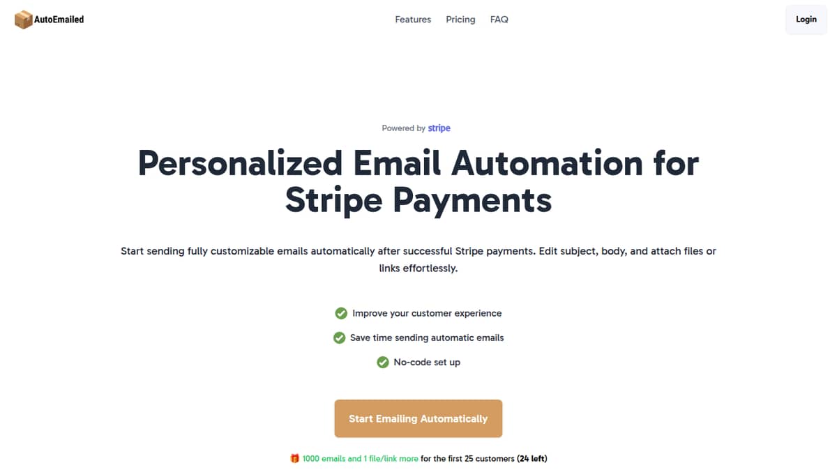 AutoEmailed