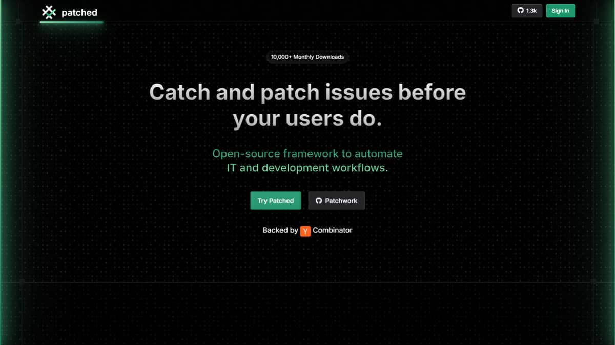 Patched