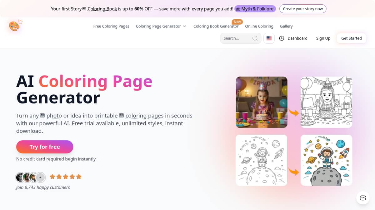 Best Coloring Pages AI