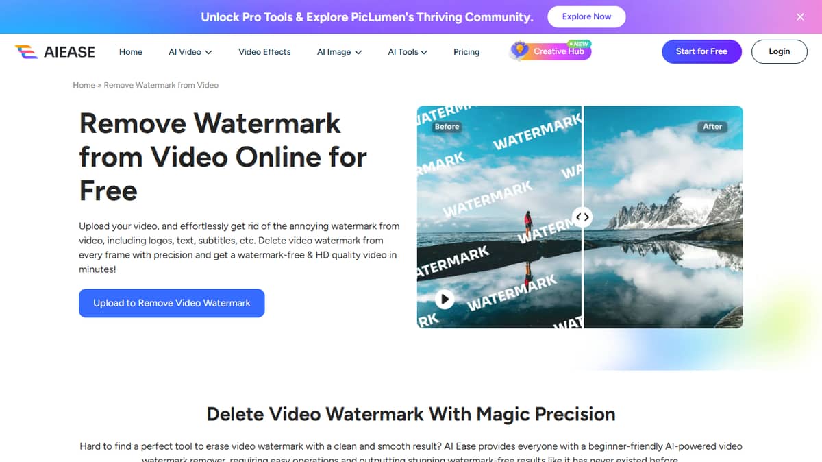 AI Ease Video Watermark Remover