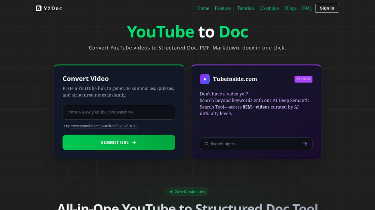 Y2Doc