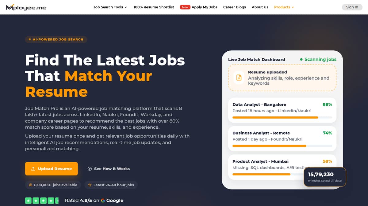 Job Match Pro by mployee.me
